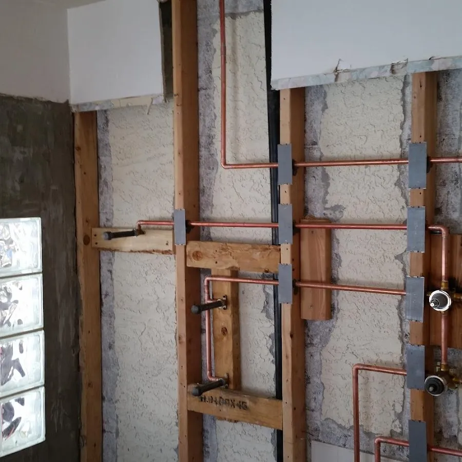 Copper pipe installation for Burst Pipe Repair in Bellaire